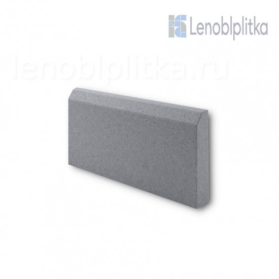 Бордюр садовый газонный вибролитой БР 50.20.4 (500×200×40 мм)